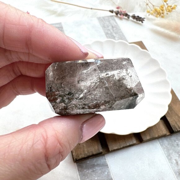 Small Garden Quartz Lodalite Free Form | Garden Quartz Gusher - Picture 8 of 10